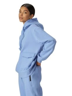 ILSE JACOBSEN Hoodie "Alanna" Blauw -Gstar Kleding Winkel ilse jacobsen hoodie alanna blauw 2