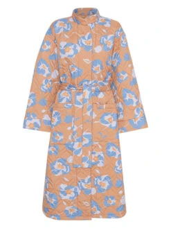 ILSE JACOBSEN Tussenmantel "Belle" Beige/lichtblauw -Gstar Kleding Winkel ilse jacobsen tussenmantel belle beige lichtblauw 3