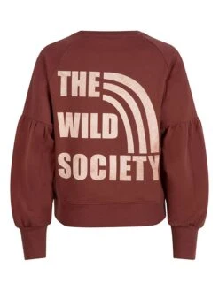 Sweatshirt "Wild Society" Lichtbruin -Gstar Kleding Winkel indian blue jeans sweatshirt wild society lichtbruin 1