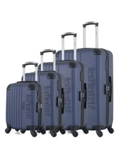 4-delige Hardcase-trolleyset "Tirana" Donkerblauw -Gstar Kleding Winkel infinitif 4 delige hardcase trolleyset tirana donkerblauw 1