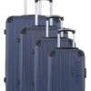 4-delige Hardcase-trolleyset "Tirana" Donkerblauw -Gstar Kleding Winkel infinitif 4 delige hardcase trolleyset tirana donkerblauw