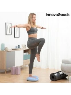 Innovagoods Balancekussen Lichtblauw - (L)5 X Ø 34 Cm -Gstar Kleding Winkel innovagoods balancekussen lichtblauw l 5 x o 34 cm 1