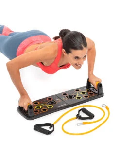 Innovagoods Push-up Board Met Weerstandsbanden "Pulsher" - (B)67 X (H)2 X (D)19 Cm -Gstar Kleding Winkel innovagoods push up board met weerstandsbanden pulsher b 67 x h 2 x d 19 cm 3