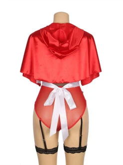 4-delig Kostuum Zwart/rood -Gstar Kleding Winkel intimax 4 delig kostuum zwart rood 5