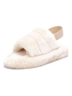 Pantoffels "Poppy" Crème -Gstar Kleding Winkel island boot pantoffels poppy creme 3