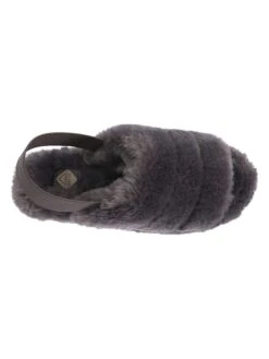 Pantoffels "Poppy" Donkergrijs -Gstar Kleding Winkel island boot pantoffels poppy donkergrijs 2