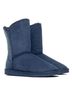 Winterboots "Adeline" Donkerblauw -Gstar Kleding Winkel island boot winterboots adeline donkerblauw 4