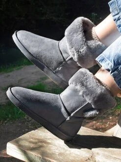 Winterboots "Arine" Antraciet -Gstar Kleding Winkel island boot winterboots arine antraciet 4