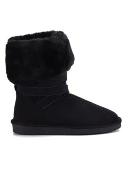 Winterboots "Canfield" Zwart -Gstar Kleding Winkel island boot winterboots canfield zwart 1