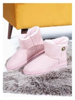 Winterboots "Catalina" Lichtroze -Gstar Kleding Winkel island boot winterboots catalina lichtroze 3