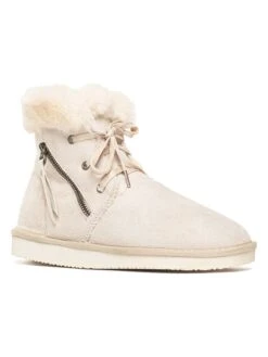Winterboots "Celeste" Crème -Gstar Kleding Winkel island boot winterboots celeste creme 5