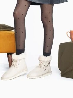 Winterboots "Celeste" Crème -Gstar Kleding Winkel island boot winterboots celeste creme 6