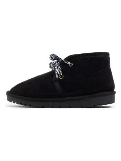 Winterboots "Cheri" Zwart -Gstar Kleding Winkel island boot winterboots cheri zwart 2