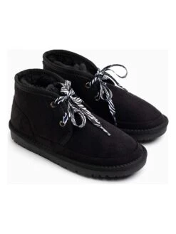 Winterboots "Cheri" Zwart -Gstar Kleding Winkel island boot winterboots cheri zwart 5