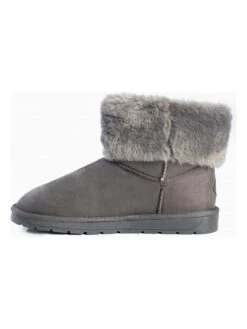 Winterboots "Clarinda" Grijs -Gstar Kleding Winkel island boot winterboots clarinda grijs 2