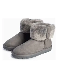 Winterboots "Clarinda" Grijs -Gstar Kleding Winkel island boot winterboots clarinda grijs 5