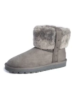 Winterboots "Clarinda" Grijs -Gstar Kleding Winkel island boot winterboots clarinda grijs 6