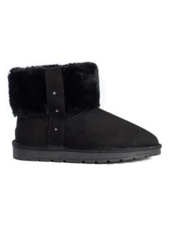 Winterboots "Clarinda" Zwart -Gstar Kleding Winkel island boot winterboots clarinda zwart 2
