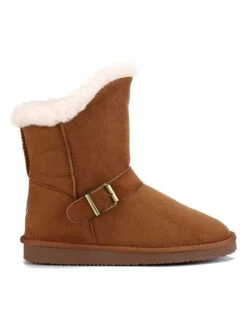 Winterboots "Coral" Lichtbruin -Gstar Kleding Winkel island boot winterboots coral lichtbruin 1