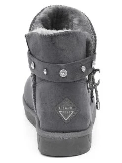 Winterboots "Cristen" Antraciet -Gstar Kleding Winkel island boot winterboots cristen antraciet 3