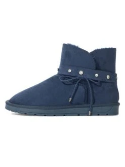 Winterboots "Cristen" Blauw -Gstar Kleding Winkel island boot winterboots cristen blauw 1