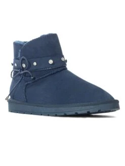 Winterboots "Cristen" Blauw -Gstar Kleding Winkel island boot winterboots cristen blauw 3