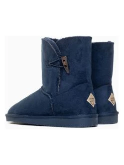 Winterboots "Emmy" Donkerblauw -Gstar Kleding Winkel island boot winterboots emmy donkerblauw 2