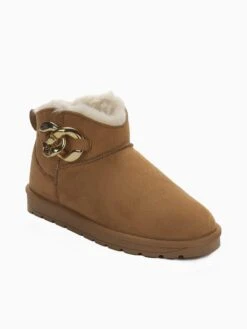 Winterboots "Isatu" Lichtbruin -Gstar Kleding Winkel island boot winterboots isatu lichtbruin 2