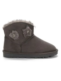 Winterboots "Isobel" Donkergrijs -Gstar Kleding Winkel island boot winterboots isobel donkergrijs 2