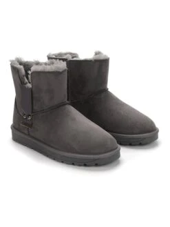 Winterboots "Kabia" Donkergrijs -Gstar Kleding Winkel island boot winterboots kabia donkergrijs 1