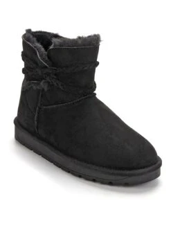 Winterboots "Keorgie" Zwart -Gstar Kleding Winkel island boot winterboots keorgie zwart 2