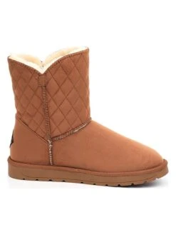 Winterboots "Maelia" Lichtbruin -Gstar Kleding Winkel island boot winterboots maelia lichtbruin 1
