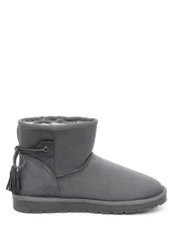 Winterboots "Phoebe" Antraciet -Gstar Kleding Winkel island boot winterboots phoebe antraciet 1