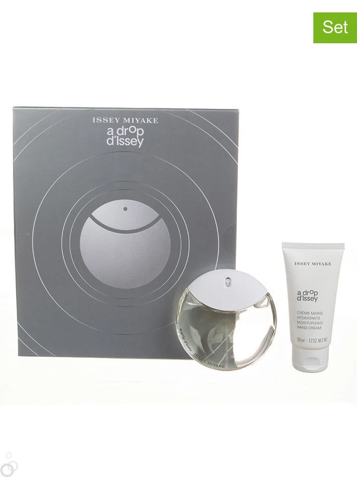 Issey Miyake 2-delige Set: "A Drop D'Issey" - Eau De Parfum En Handcrème 3 Issey Miyake 2-delige Set: "A Drop D'Issey" - Eau De Parfum En Handcrème