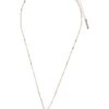 Vergulde Ketting Met Swarovski-kristal - (L)44 Cm