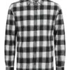 Jack & Jones Blouse - Slim Fit - Zwart/wit -Gstar Kleding Winkel jack and jones blouse slim fit zwart wit