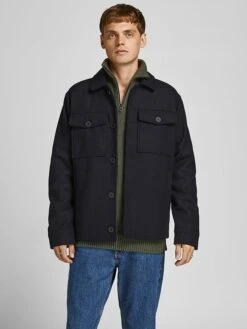 Jack & Jones Blousejas "Pablo" Donkerblauw -Gstar Kleding Winkel jack and jones blousejas pablo donkerblauw 1