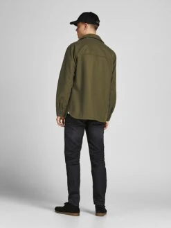 Jack & Jones Blousejas "Rollie" Olijfgroen -Gstar Kleding Winkel jack and jones blousejas rollie olijfgroen 2