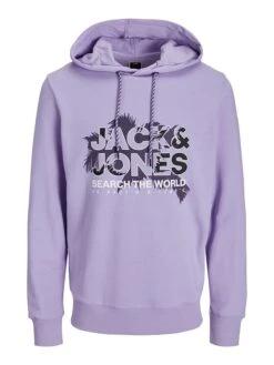 Jack & Jones Hoodie "Comarina" Lila