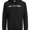 Jack & Jones Hoodie "Corp" Zwart -Gstar Kleding Winkel jack and jones hoodie corp zwart