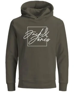 Jack & Jones Junior Hoodie "Halbie" Kaki
