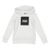 Jack & Jones Junior Hoodie "Lock" Wit -Gstar Kleding Winkel jack and jones junior hoodie lock wit