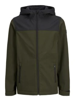 Jack & Jones Junior Softshelljas "Marvin" Kaki