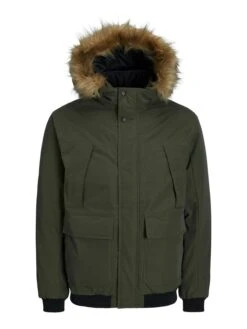 Jack & Jones Junior Tussenjas "Great" Groen