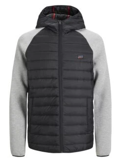 Jack & Jones Junior Tussenjas "Toby" Antraciet