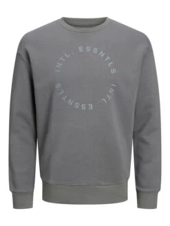Jack & Jones Sweatshirt "Knit" Grijs