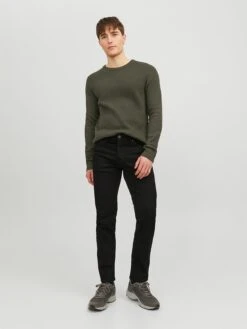 Jack & Jones Trui "Pannel" Groen -Gstar Kleding Winkel jack and jones trui pannel groen 1