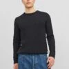 Jack & Jones Trui "Pannel" Zwart -Gstar Kleding Winkel jack and jones trui pannel zwart