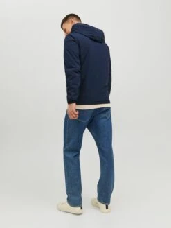 Jack & Jones Tussenjas "Barton" Donkerblauw -Gstar Kleding Winkel jack and jones tussenjas barton donkerblauw 3