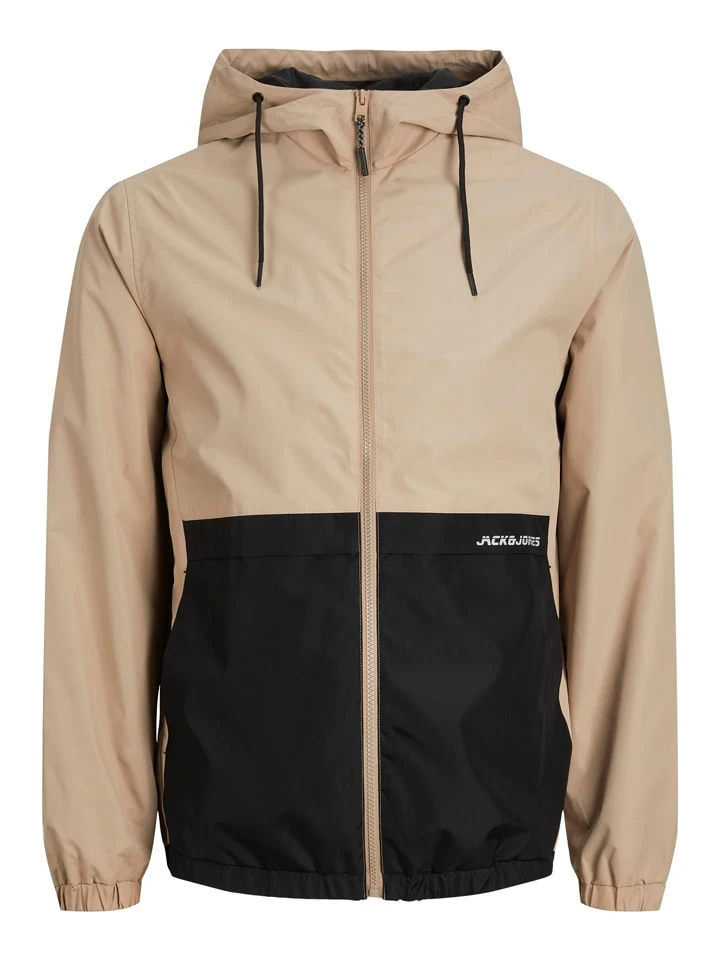 Jack & Jones Tussenjas "Barton" Zwart/beige 3 Jack & Jones Tussenjas "Barton" Zwart/beige